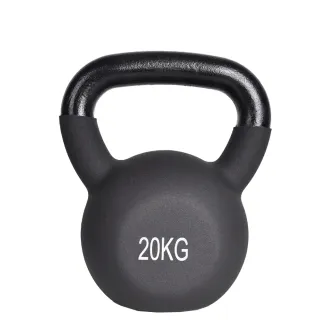 【AD-ROCKET】頂級鑄鐵壺鈴 KettleBell 軟壺鈴 軟式壺鈴 20公斤(黑色)