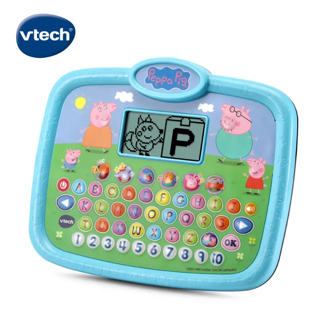 【Vtech】粉紅豬小妹-互動學習小平板(禮物首選TOP)