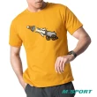 【MISPORT 運動迷】台灣製 運動上衣 T恤-羽球加農砲(MIT立體機能棉衣 排汗衣)