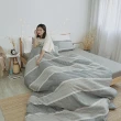 【BUHO 布歐】天絲萊賽爾印花4.5x6.5尺單人舖棉兩用被套(多款任選)