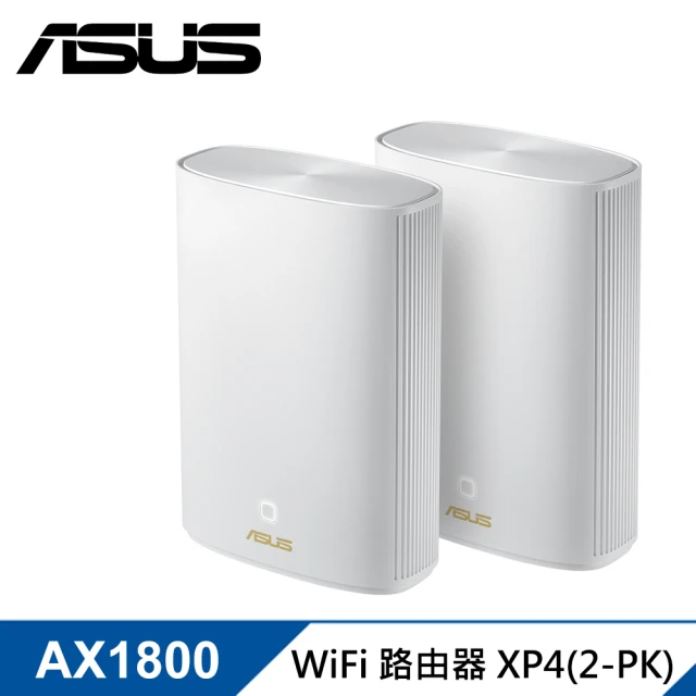 ASUS 華碩 ZenWiFi AX Hybrid XP4 WiFi6 無線路由器/分享器 二入