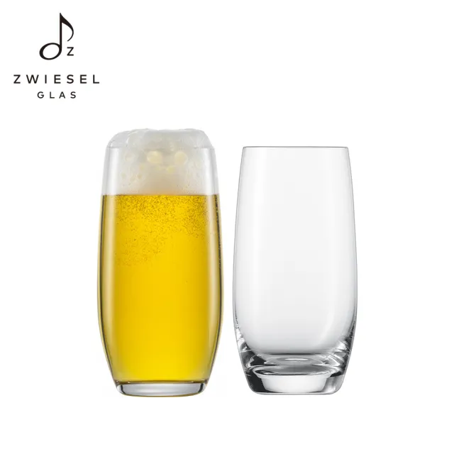 【ZWIESEL GLAS】ZWIESEL GLAS 萬用水晶杯 Tritan技術 2入組(啤酒杯/水杯/調酒杯/威士忌杯)