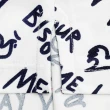 【LE COQ SPORTIF 公雞】高爾夫系列 女款白色塗鴉感文字高機能抗UV短袖POLO衫法國設計師款 QLT2J218
