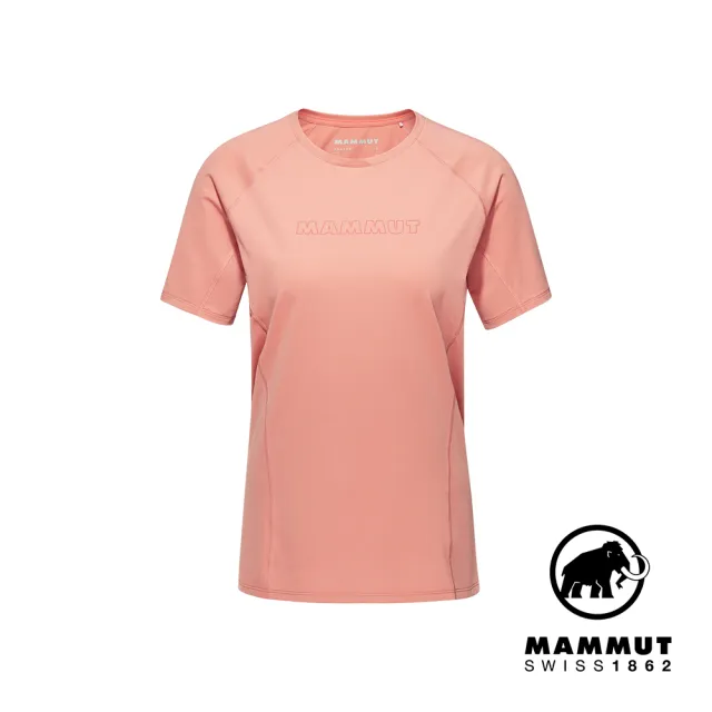 【Mammut 長毛象】Selun FL Logo T-Shirt W 機能LOGO短袖T恤 石英粉 女款 #1017-05060