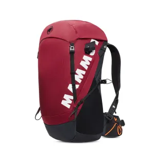 【Mammut 長毛象】Ducan 24L 輕量健行後背包 女款 緋紅/黑 #2530-00310