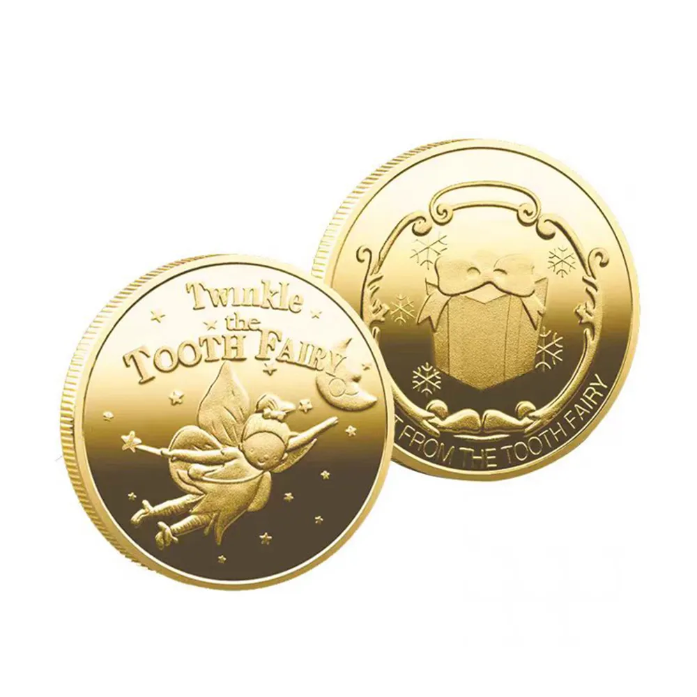 居然好日子】20入牙仙子金幣星座金幣收藏送禮鍍金紀念幣(模板牙仙子金幣套組開運金幣) - momo購物網- 好評推薦-2026年1月