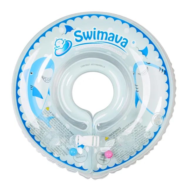 【Swimava】英國Swimava G1+S1酷鯊魚嬰兒游泳脖圈/泳褲套裝組-標準尺寸(寶寶泳圈、寶寶泳褲)