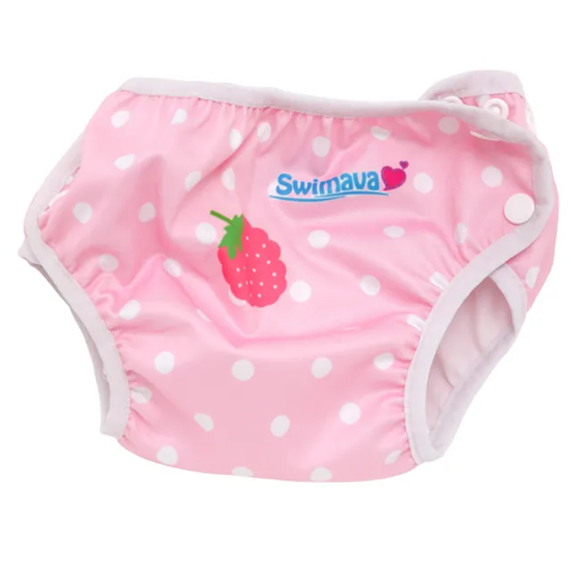 【Swimava】英國Swimava G1+S1紅莓嬰兒游泳脖圈/泳褲套裝組-標準尺寸(寶寶泳圈、寶寶泳褲)