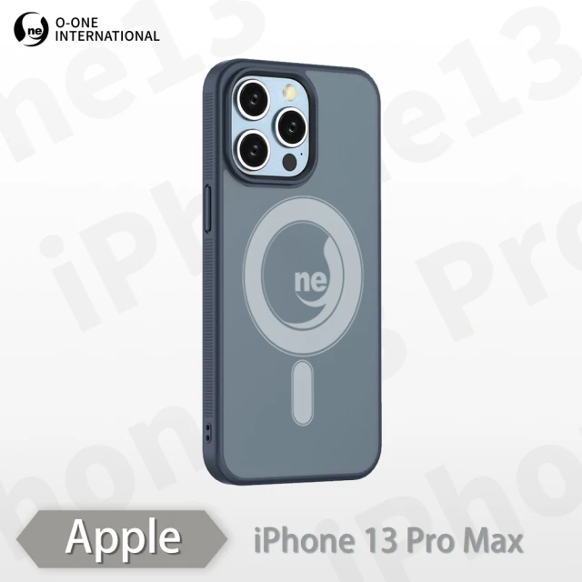 o-one Apple iPhone 13 Pro Max O-ONE MAG軍功II磨砂磁吸防摔殼