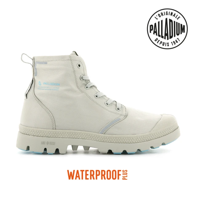 PalladiumPalladium PAMPA LITE+ RCYCL WP+再生纖維輕量防水靴/休閒鞋-男鞋/女鞋-米(76656-217)