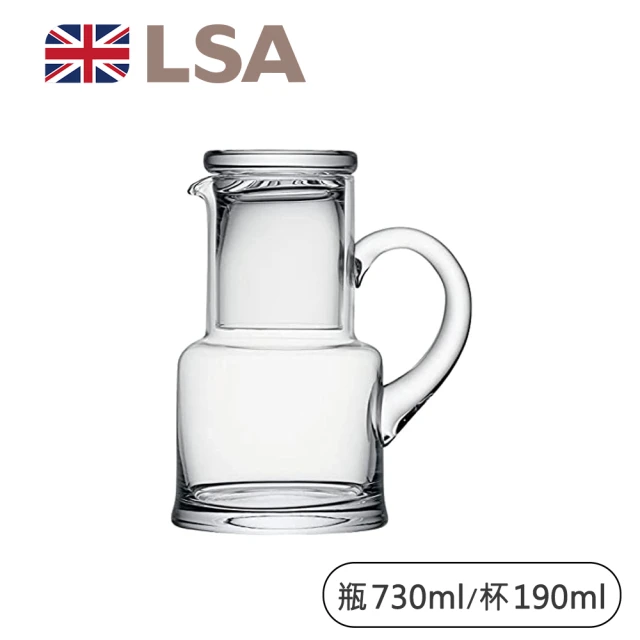 LSA BAR水瓶含水杯(英國手工玻璃家居藝品)