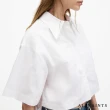 【ALLSAINTS】JOANNA 短版寬鬆落肩襯衫 W022PA(舒適版型)