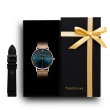 【THEODORA’S 希奧朵拉】可選色｜限定禮盒Hera腕錶+替換錶帶2入組(男錶 女錶 簡約手錶 手錶禮盒)