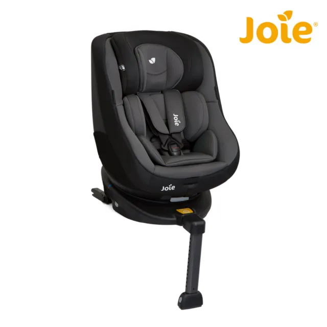 【Joie官方旗艦】spin360 isofix 0-4歲全方位安全座椅/汽座(黑色/momo獨家)