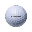 【BRIDGESTONE 普利司通】Super Straight 高爾夫球(直遠型三層球 珍珠白 12顆/盒)