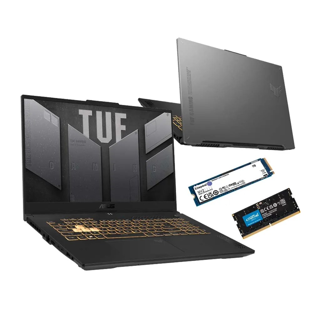 【ASUS】升級1TB+16G組★ 17.3吋i7 RTX4050電競筆電(TUF Gaming FX707VU/i7-13620H/16G/512G SSD)