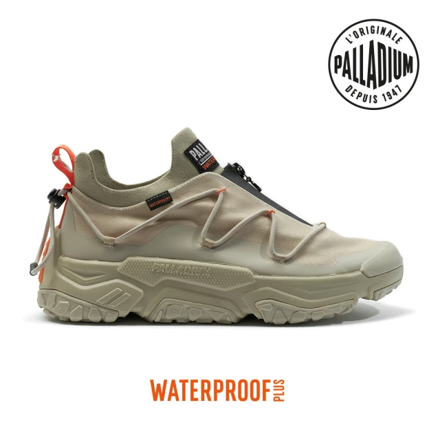 PalladiumPalladium OFF-GRID LO ZIP WP+輪胎橘標拉鍊低筒防水靴/休閒鞋-男鞋/女鞋-奶茶(79112-215)
