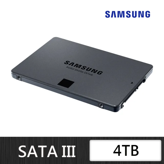 【SAMSUNG 三星】搭 5埠 交換器 ★ 870 QVO 4TB SATA ssd固態硬碟 (MZ-77Q4T0BW)