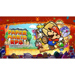 【Nintendo 任天堂】預購05/23上市★紙片瑪利歐RPG(台灣公司貨)