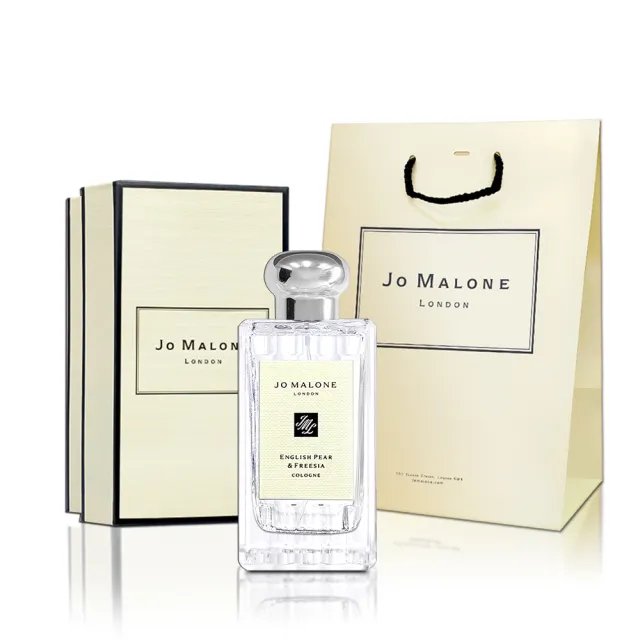 【Jo Malone】英國梨與小蒼蘭古龍水 100ML 贈原廠提袋-工藝玻璃限量版(平行輸入)