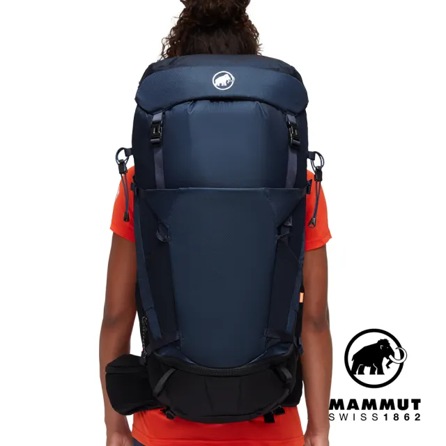 【Mammut 長毛象官方直營】Lithium 40 W 40L 多功能健行後背包 女款 海洋藍/黑 #2530-00750