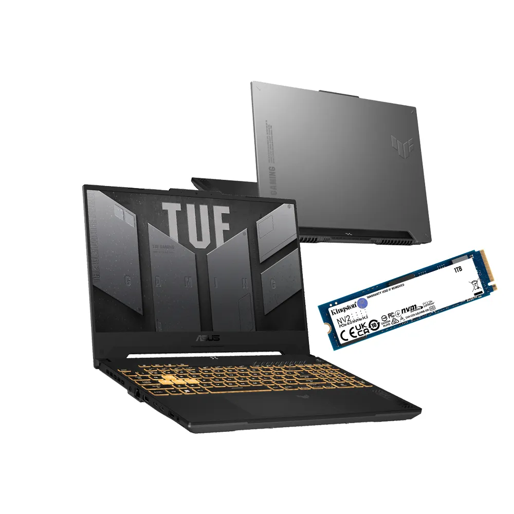 【ASUS】升級1TB組★15.6吋i7 RTX4070電競筆電(TUF Gaming FX507VI/i7-13620H/16G/512G SSD/W11)