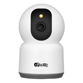 【I-Family】IF-002F 五百萬畫素無線旋轉網路攝影機/監視器 IP CAM(全彩夜視/支援5G)