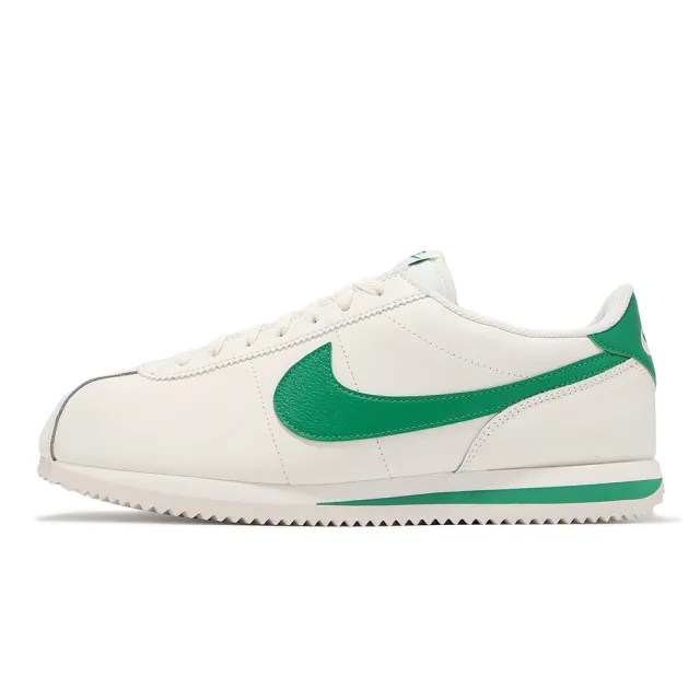 【NIKE 耐吉】阿甘鞋 Cortez 米白 草綠 男鞋 復古 休閒鞋(DM4044-104)