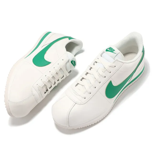 【NIKE 耐吉】阿甘鞋 Cortez 米白 草綠 男鞋 復古 休閒鞋(DM4044-104)