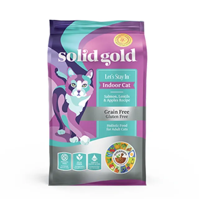 【Solid gold 素力高】超級貓糧 6lbs/2.72kg(貓飼料、貓乾糧)