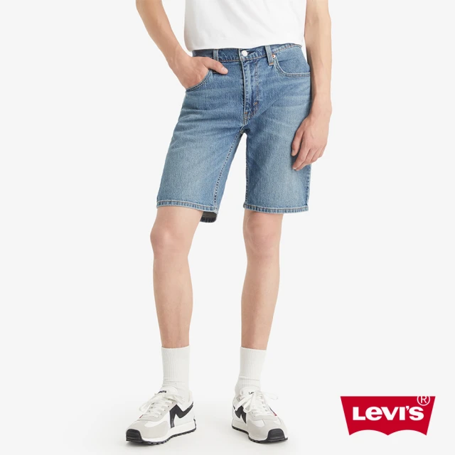 LEVIS 405 低腰膝上彈性牛仔短褲 男生牛仔短褲 彈性牛仔褲 熱賣單品 39864-0147