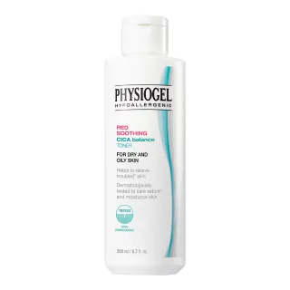 【PHYSIOGEL 潔美淨】積雪草Plus+控油調理液200ml(控油 保濕 清潔 臉部保養)