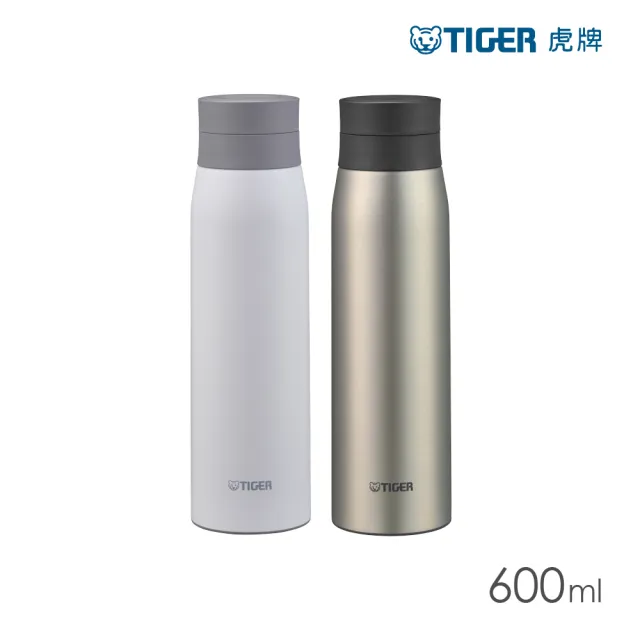 【TIGER 虎牌】夢重力超輕量不鏽鋼真空保溫杯 600ml(MCY-K060)(保溫瓶)