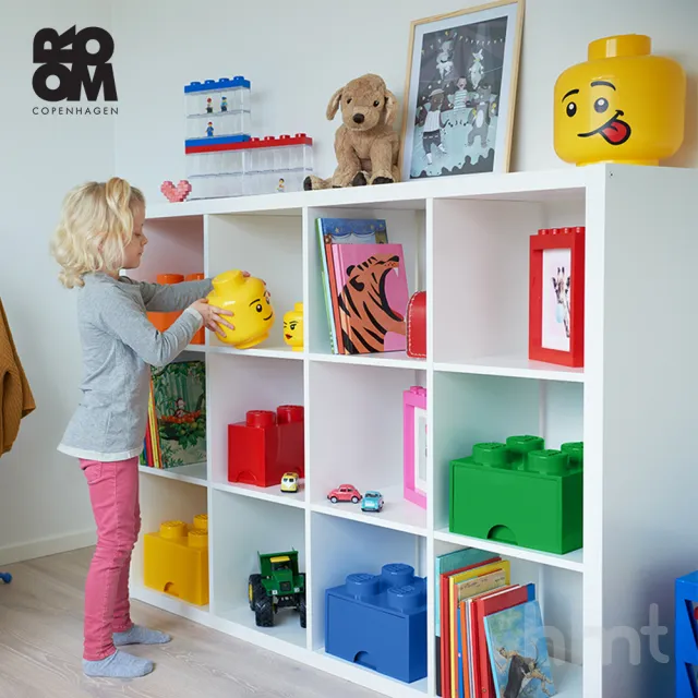 【Room Copenhagen】Room Copenhagen LEGO☆ Storage Brick 4樂高積木經典方塊四抽屜盒(樂高收納盒)