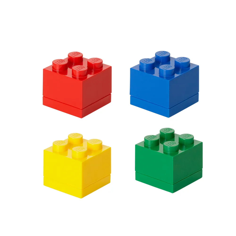 【Room Copenhagen】Room Copenhagen LEGO☆ Storage Brick 4 Mini 樂高桌上小型收納箱(樂高正式授權商品)
