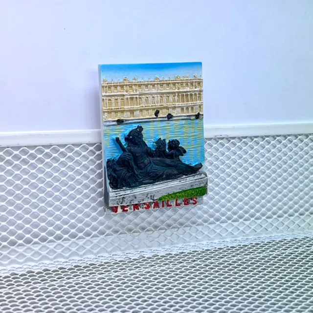 【A-ONE 匯旺】法國凡爾賽宮冰箱磁貼+法國 凡爾賽宮背膠補丁2件組旅遊磁鐵 外國地標磁鐵(C3+210)