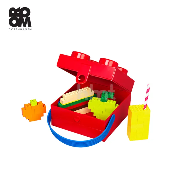 【Room Copenhagen】LEGO LUNCH SET 樂高外出手提盒 文具收納(樂高迷的最愛)