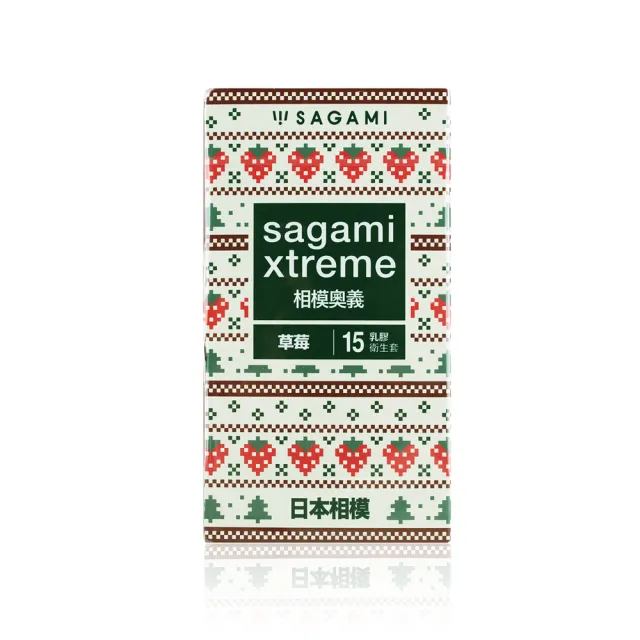 【sagami 相模】相模奧義乳膠保險套/超薄型/貼身型/0.09激點加厚型/草莓型(15入)