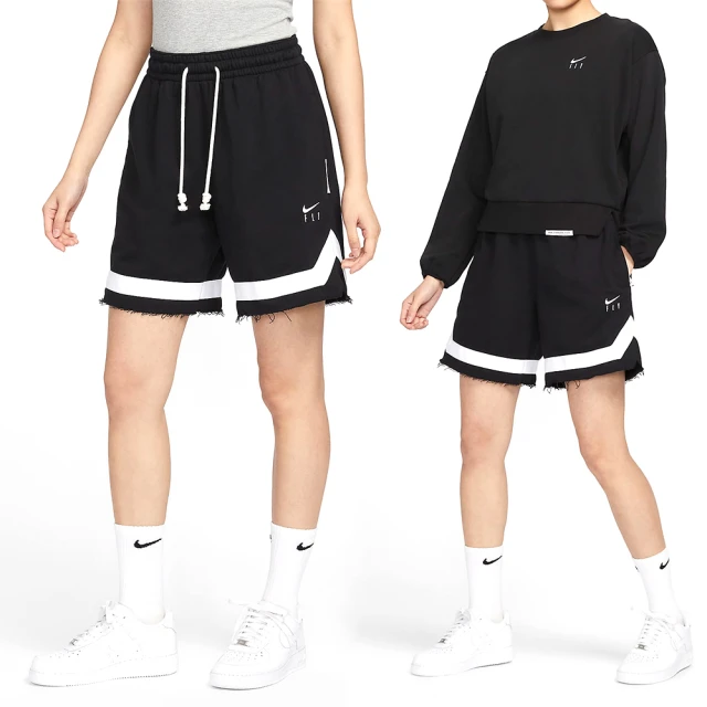 NIKE 耐吉 AS W Swoosh FLY Fleece Short 女款 黑色 LOGO 球褲 短褲 FN0149-010