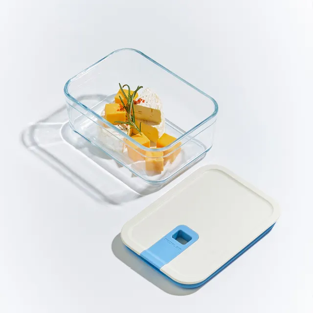 【NEOFLAM】Perfect Seal系列玻璃保鮮盒(5/6件組任選 贈清潔布)