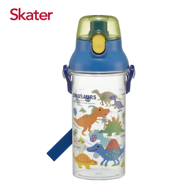 寶寶共和國 Skater 吸管不鏽鋼保溫水壺 400ml(原