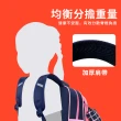 【Starshop】學院風減壓護脊後背包 超輕量書包 學生書包 男童/女童 國小1-6年級 雙肩書包(兒童節禮物)