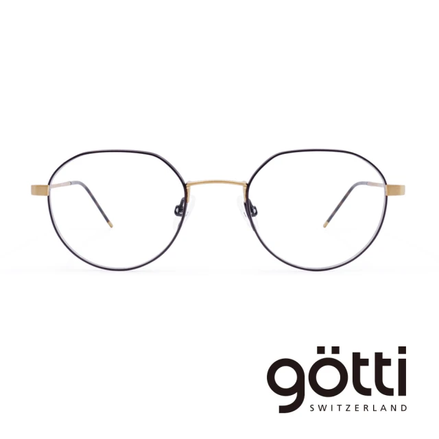 【Gotti】瑞士Gotti Switzerland 經典摩登鈦金光學眼鏡(- ALEX)