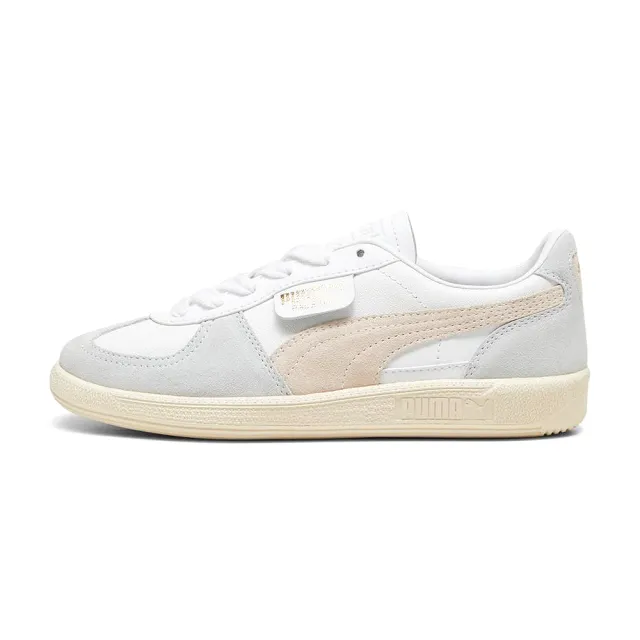 PUMA】Palermo 4 女鞋白灰色麂皮休閒鞋39646404 - momo購物網