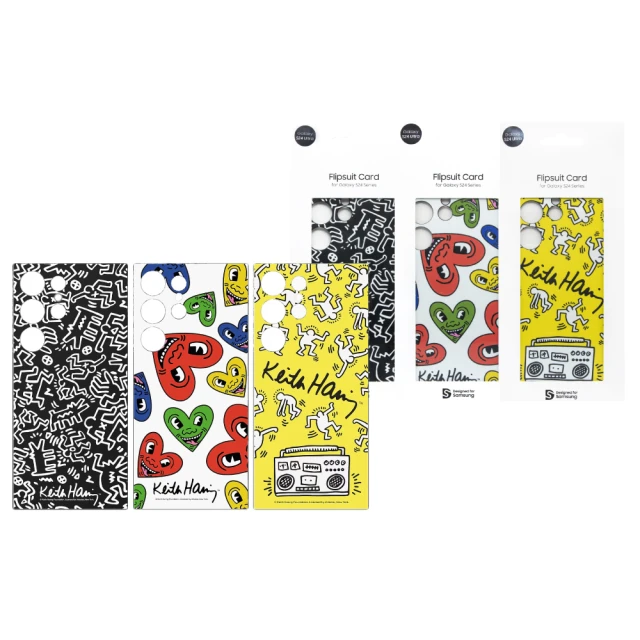 SAMSUNG 三星 Galaxy S24 Ultra 5G Keith Haring 原廠主題感應卡(GP-TOS928)