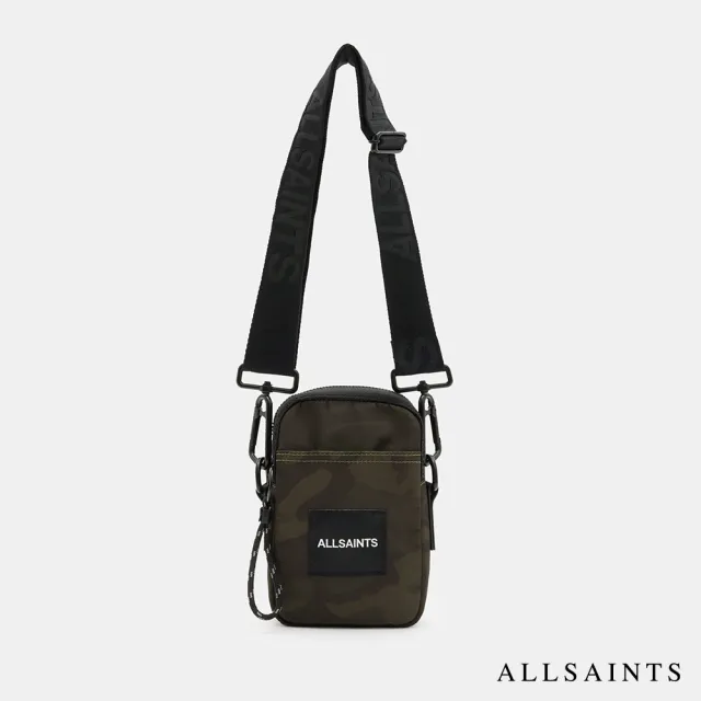 【ALLSAINTS】ZUMO 迷彩LOGO手機包 MV709Z