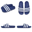 【adidas 愛迪達】拖鞋 Adilette 22 男鞋 女鞋 藍 白 地形圖 緩衝 涼拖鞋 愛迪達(IF3667)