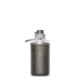 【HydraPak】Flux 750ml 軟式水瓶 遠古灰(軟式水瓶、軟式水壺、登山配件)