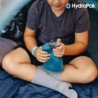 【HydraPak】Stow 1L 軟式水壺 湖水藍(軟式水瓶、軟式水壺、登山配件、儲水袋、濾水壺)