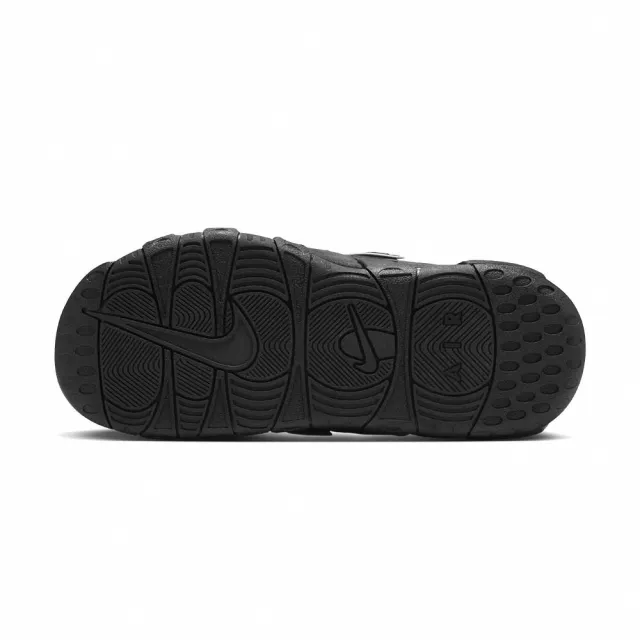 NIKE 耐吉】AIR MORE UPTEMPO SLIDE 男運動休閒拖鞋大AIR 黑白